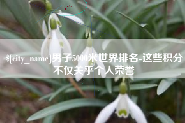 阜宁男子5000米世界排名-这些积分不仅关乎个人荣誉