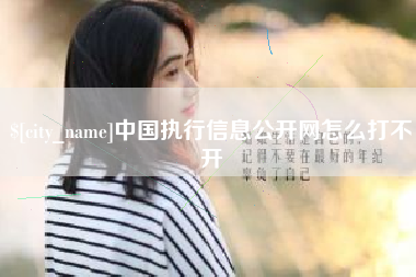 阜宁中国执行信息公开网怎么打不开