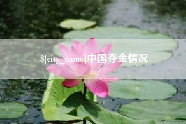 阜宁中国夺金情况