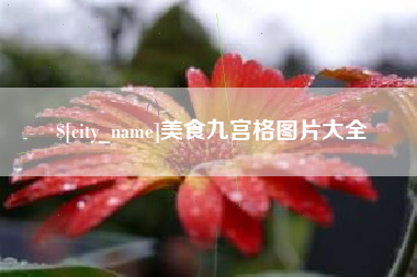 阜宁美食九宫格图片大全
