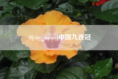 阜宁中国九连冠