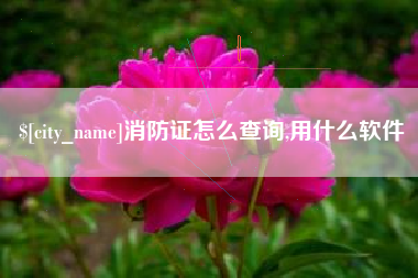 阜宁消防证怎么查询,用什么软件