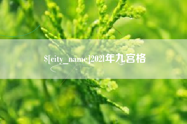 阜宁202l年九宫格