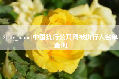 阜宁中国执行公开网被执行人名单查询