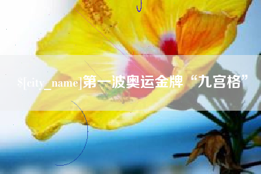 阜宁第一波奥运金牌“九宫格”