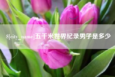 阜宁五千米世界纪录男子是多少