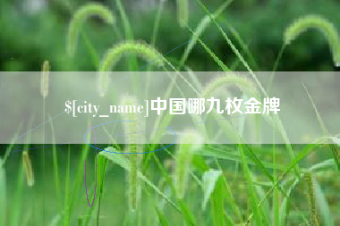 阜宁中国哪九枚金牌