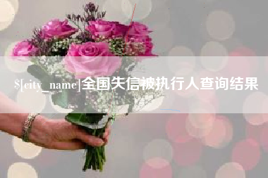 阜宁全国失信被执行人查询结果