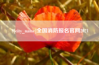 阜宁全国消防报名官网2021